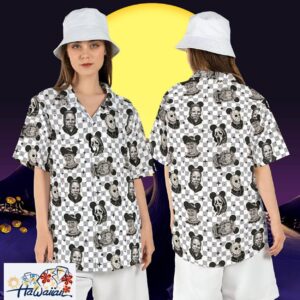 Mickey Horror Characters Halloween Movies Friends Aloha Shirt Trendy Aloha 1