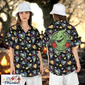 Oogie Boogie Worst Nightmare Hawaiian Horror Themed Shirt Top Trendy Aloha 1