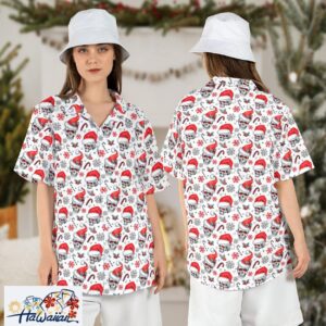 Santa Skull Christmas Skeleton Xmas Horror Santa Claus Aloha Trendy Aloha 1
