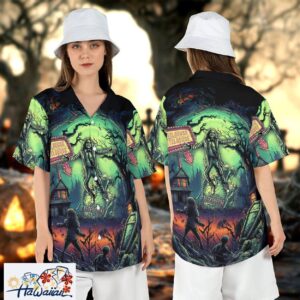Beetlejuice Horror Movie Character Spooky Halloween Aloha Shirt Trendy Aloha 1