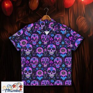 Skeleton Deadlifting Powerlifting Motivation Mens Button Up Shirt Trendy Aloha 1
