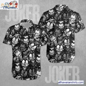 Full Of Scary Joker Horror Movie Halloween All Over Print 3D Hawaiian Shirt 1