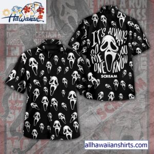 Ghostface x Horror Movies 3D Hawaiian Shirt