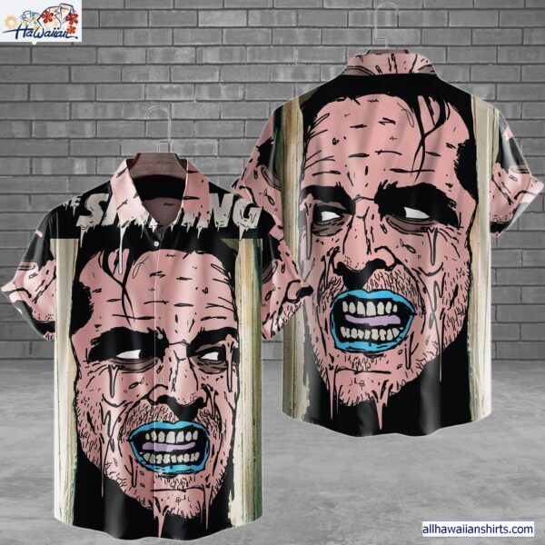 Jack Torrance The Shining Horror Movie Halloween All Over Print 3D Hawaiian Shirt 1