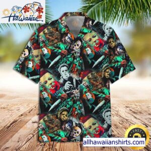 Michael Myers Halloween Michael Myers Horror Film Cool Hawaiian Shirts 1