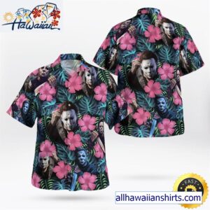 Horror Characters Halloween Hawaiian Shirt 2 1
