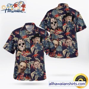 Horror Movies Horror Characters Halloween Shirt 1