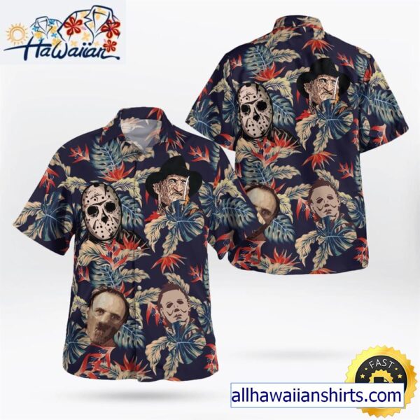 Horror Movies Horror Characters Halloween Shirt 1