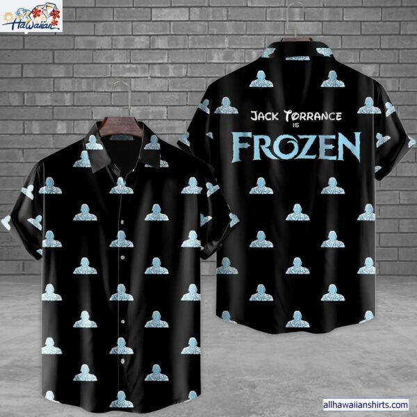 The Shining Jack Torrance Is Frozen Horror Movie Halloween All Over Print 3D Hawaiian Shirt 1