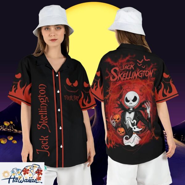 Jack Skellington Baseball Nightmare Before Xmas Pumpkin King Trendy Aloha 1