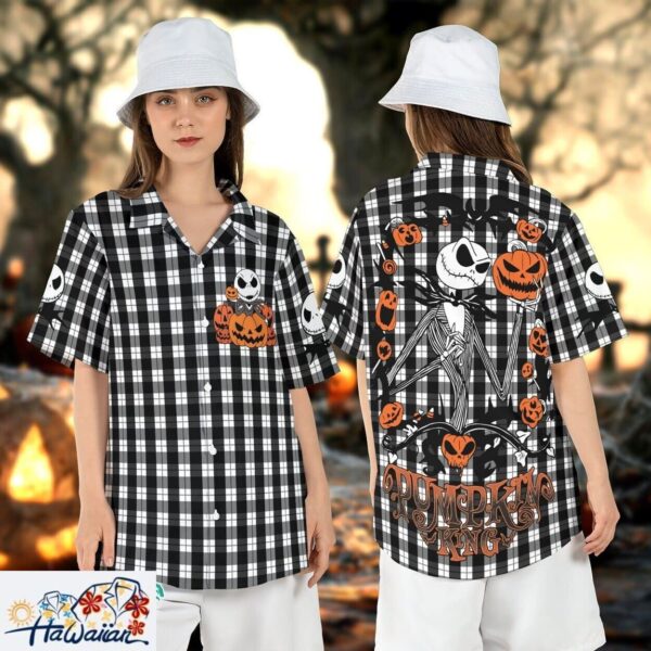 Pumpkin King Jack Skellington Halloween Nightmare Before Xmas Top Trendy Aloha 1