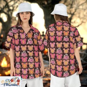 Mickey Pumpkin Halloween Disneyland Scary Season Beach Aloha Tee Trendy Aloha 1