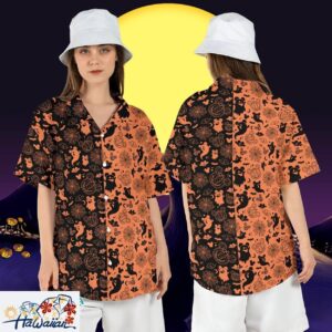 Mickey Mouse Halloween Boo Bash Ghost Pumpkin Disney Shirt Trendy Aloha 1