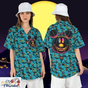 Halloween Mickey Friends Pumpkin Vampire Disneyland Aloha Tee Trendy Aloha 1