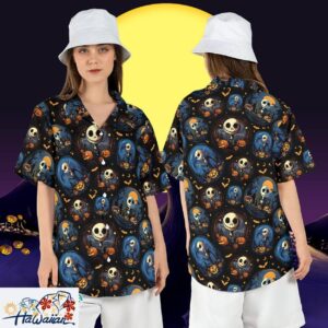 Halloween Jack Skellington Pumpkin King Nightmare Aloha Shirt Trendy Aloha 1