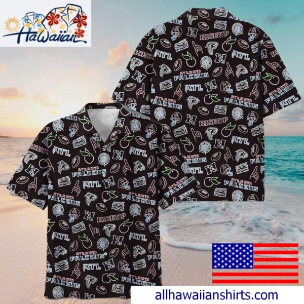 NFL Atlanta Falcons Game Day Vibes Hawaiian Shirt 1