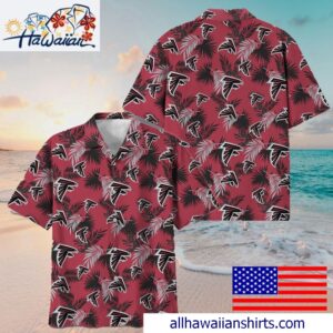 NFL Atlanta Falcons Tropical Vibes Hawaiian Shirt For Family Getaways 1