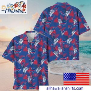 NFL Buffalo Bills Tropical Vibes Hawaiian Shirt For Family Getaways 1