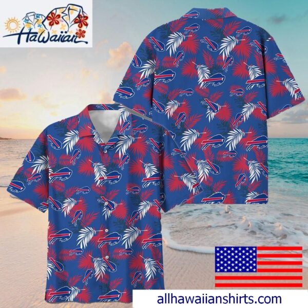NFL Buffalo Bills Tropical Vibes Hawaiian Shirt For Family Getaways 1