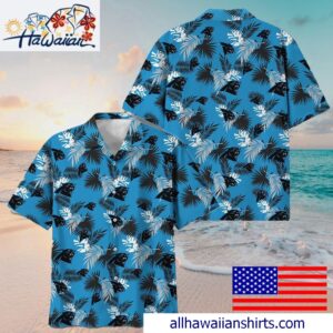 NFL Carolina Panthers Tropical Vibes Hawaiian Shirt For Family Getaways 1