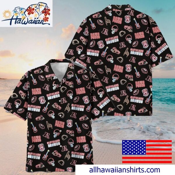 NFL Cleveland Browns Game Day Vibes Hawaiian Shirt 1