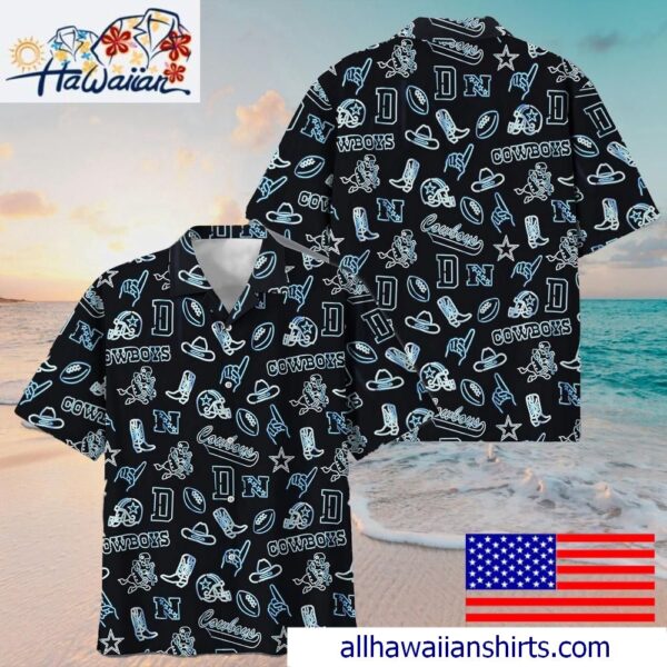 NFL Dallas Cowboys Game Day Vibes Hawaiian Shirt 1