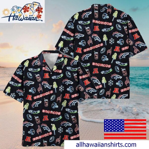 NFL Denver Broncos Game Day Vibes Hawaiian Shirt 1