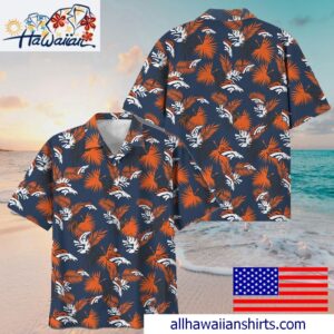 NFL Denver Broncos Tropical Vibes Hawaiian Shirt For Family Getaways 1
