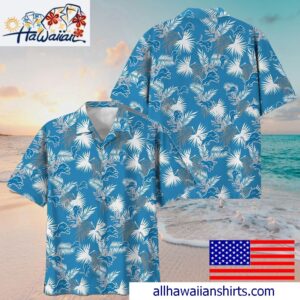 NFL Detroit Lions Tropical Vibes Hawaiian Shirt For Family Getaways 1