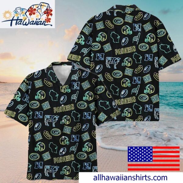 NFL Green Bay Packers Game Day Vibes Hawaiian Shirt 1