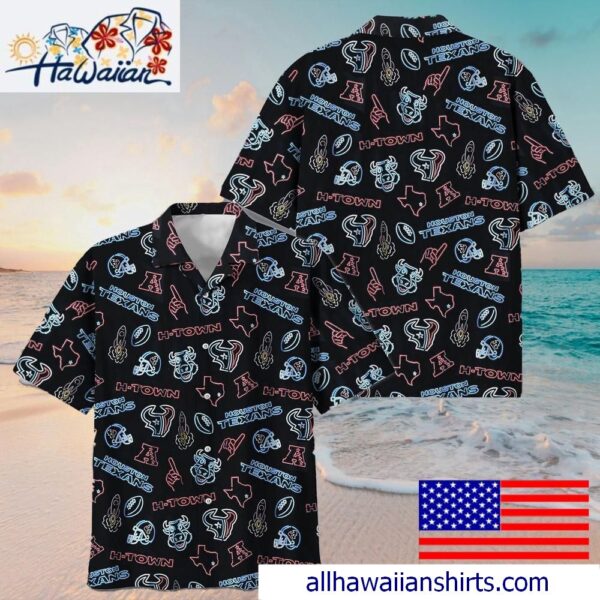 NFL Houston Texans Game Day Vibes Hawaiian Shirt 1