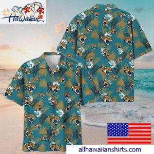 NFL Jacksonville Jaguars Tropical Vibes Hawaiian Shirt For Family Getaways 1