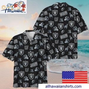 NFL Las Vegas Raiders Game Day Vibes Hawaiian Shirt 1