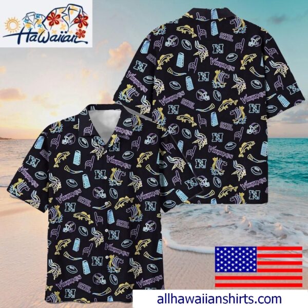 NFL Minnesota Vikings Game Day Vibes Hawaiian Shirt 1