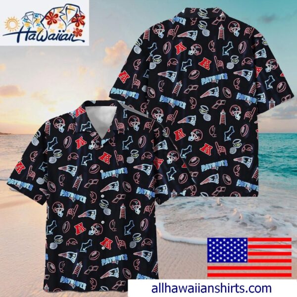 NFL New England Patriots Game Day Vibes Hawaiian Shirt 1