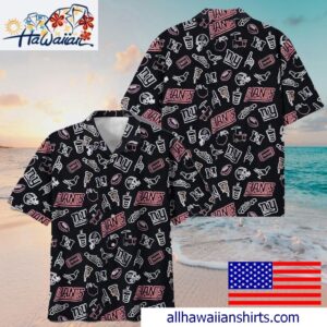 NFL New York Giants Game Day Vibes Hawaiian Shirt 1