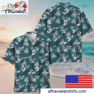 NFL Philadelphia Eagles Tropical Vibes Hawaiian Shirt For Family Getaways 1