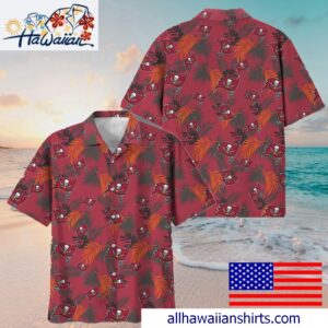 NFL Tampa Bay Buccaneers Tropical Vibes Hawaiian Shirt For Family Getaways 1