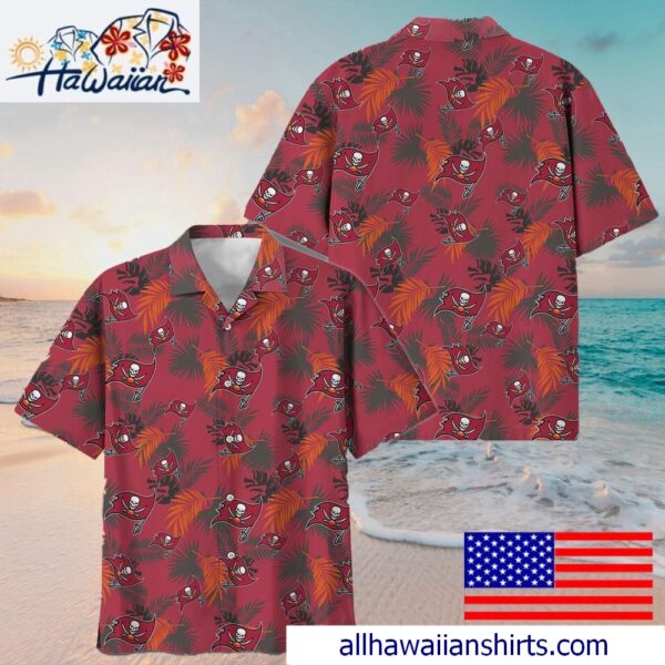 NFL Tampa Bay Buccaneers Tropical Vibes Hawaiian Shirt For Family Getaways 1