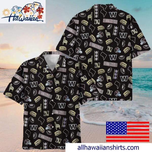 NFL Washington Commanders Game Day Vibes Hawaiian Shirt 1