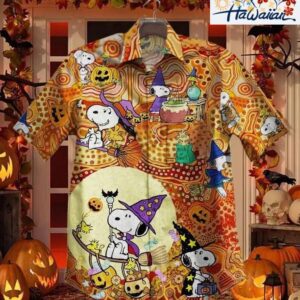 Snoopy Halloween Hawaiian Shirt