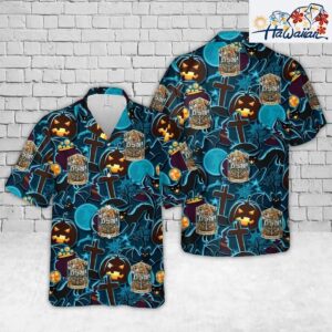Us Navy Chief Halloween Anchor Retired Cheap Hawaiian Shirt