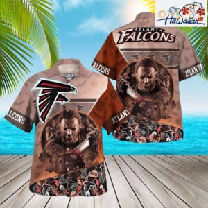 Michael Myers Falcons Tropical Hawaiian Shirt Nouvette 1