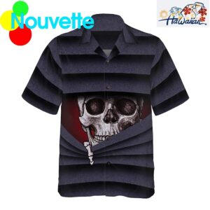 Say Hello To Devil Halloween Hawaiian Shirt Nouvette 1