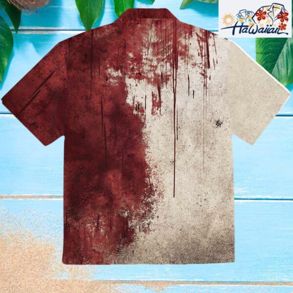 Bloody Problem Solved Halloween Print Hawaiian Shirt Nouvette 2