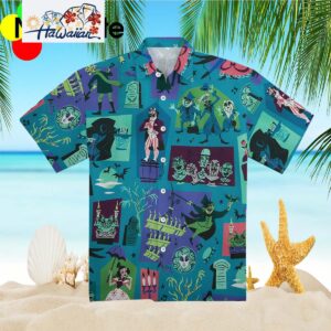 The Haunted Mansion Hawaiian Shirt Nouvette 1