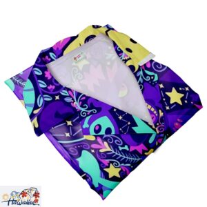 Ghost Pokemon Hawaiian Shirt Mimi Ghost Summer Aloha Set Paisley Pattern Trendy Aloha 4