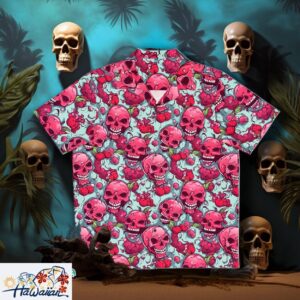 Hawaiian Zombie Brains Horror Tropical Monsters Aloha Shirt Trendy Aloha 1