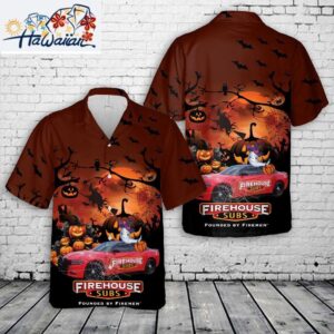 Firehouse Subs Halloween Hawaiian Shirt Musicdope90s 1