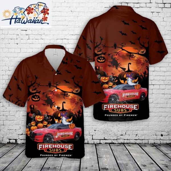 Firehouse Subs Halloween Hawaiian Shirt Musicdope90s 1